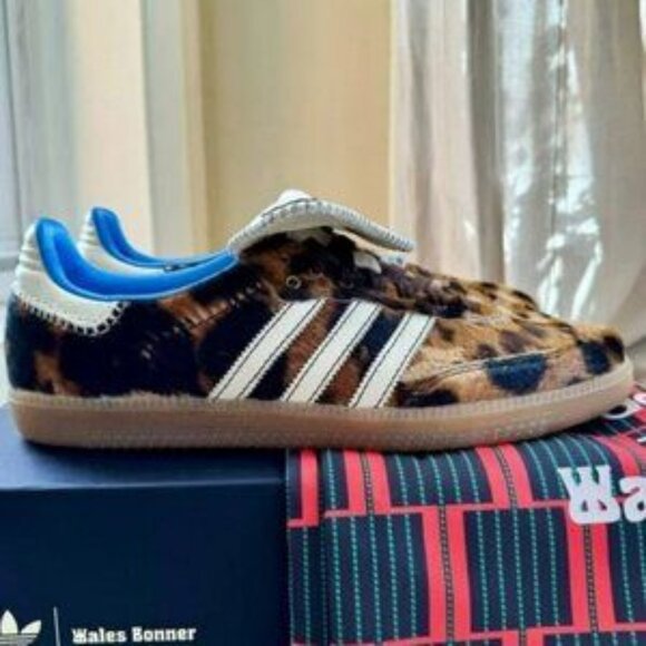 Adidas Wales Bonner Samba Pony Tonal Low Trainers Sneakers - Picture 3 of 12